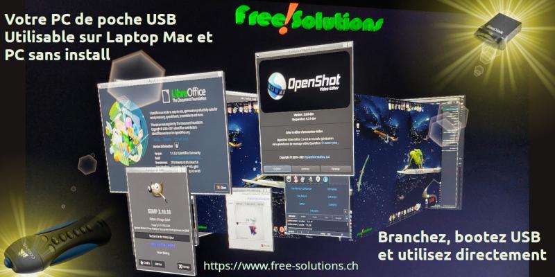 Clé USB Free-Solutions OS